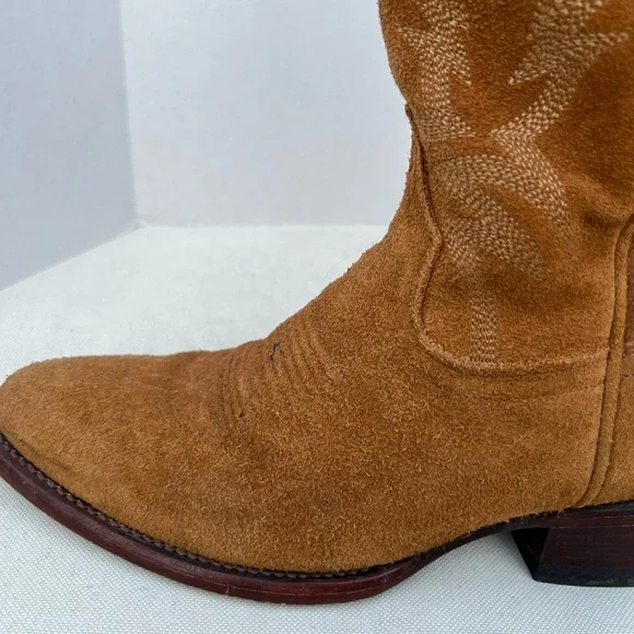 Tecovas The Josie Sienna Suede Women’s Cowboy Boots Size 7B - Picture 8 of 15